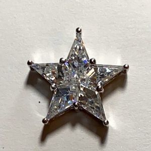 COPY - 14k Gold CZ Star Slide/Pendant